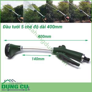 Vòi tưới cây cán dài 5 chế độ