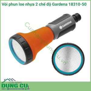 Vòi phun loe nhựa 2 chế độ Gardena
