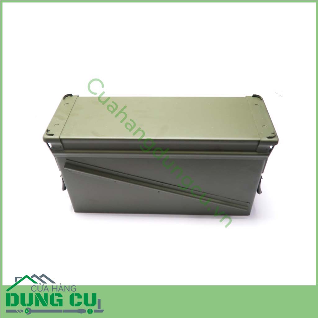 Hộp tiếp đạn-hộp đựng dụng cụ cỡ lớn được làm từ thép cao cấp bảo đảm độ bền đẹp phù hợp để đựng các dụng cụ sửa chữa, các dụng cụ của thợ.