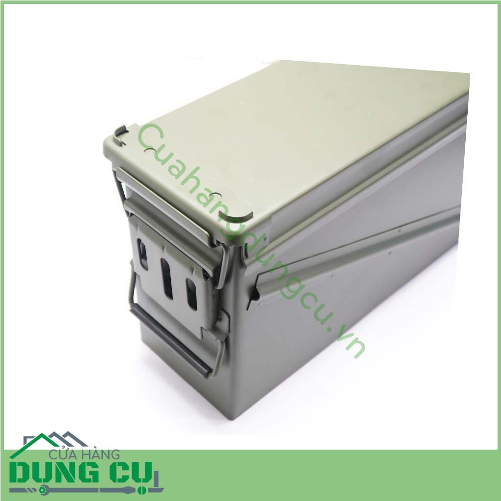 Hộp tiếp đạn-hộp đựng dụng cụ cỡ lớn được làm từ thép cao cấp bảo đảm độ bền đẹp phù hợp để đựng các dụng cụ sửa chữa, các dụng cụ của thợ.