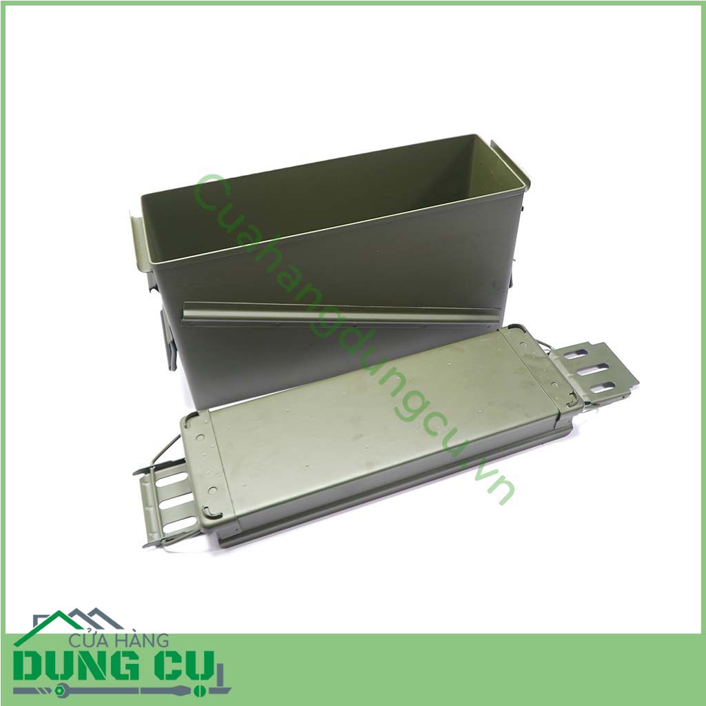 Hộp tiếp đạn-hộp đựng dụng cụ cỡ lớn được làm từ thép cao cấp bảo đảm độ bền đẹp phù hợp để đựng các dụng cụ sửa chữa, các dụng cụ của thợ.