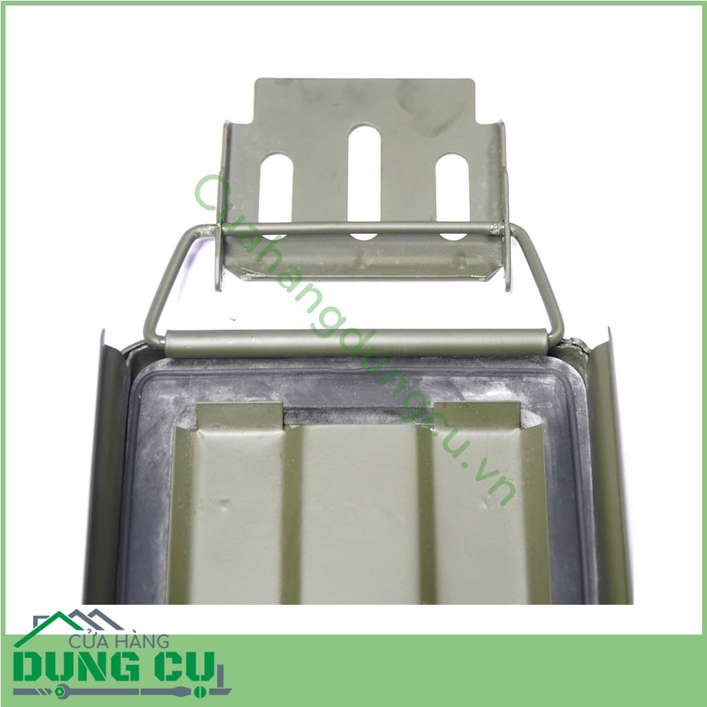 Hộp tiếp đạn-hộp đựng dụng cụ cỡ lớn được làm từ thép cao cấp bảo đảm độ bền đẹp phù hợp để đựng các dụng cụ sửa chữa, các dụng cụ của thợ.