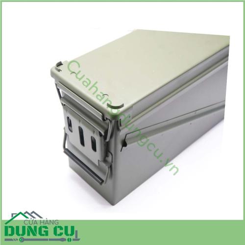 Hộp tiếp đạn-hộp đựng dụng cụ cỡ lớn được làm từ thép cao cấp bảo đảm độ bền đẹp phù hợp để đựng các dụng cụ sửa chữa, các dụng cụ của thợ.