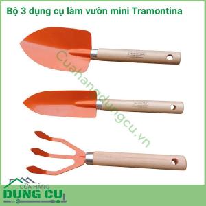 Bộ 3 dụng cụ làm vườn mini Tramontina