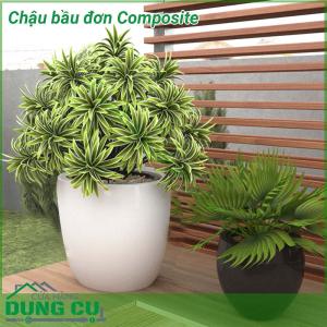Chậu trồng hoa Composite