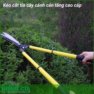 Kéo cắt tỉa cây cảnh hàng rào có tăng độ dài cán