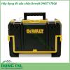 Hộp đựng đồ sửa chữa Dewalt DWST17808 được làm từ chất liệu nhựa cao cấp chống va đập và chịu lực tốt. Phần tay cầm được thiết kế rất đa dạng và tiện dụng giúp xách di chuyển dễ dàng .Thùng được trang bị kẹp sắt chắc chắn giúp không rơi đồ ở mọi tư thế.