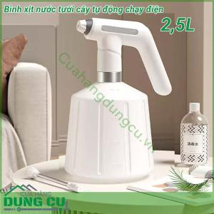 Bình xịt nước tưới cây tự động chạy điện đa năng 2,5L