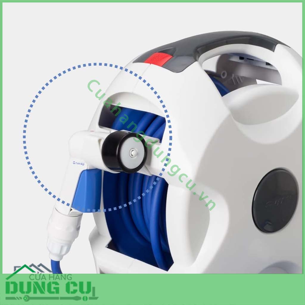Cuộn ống tưới vườn tự động 15m Takagi R715FJC2