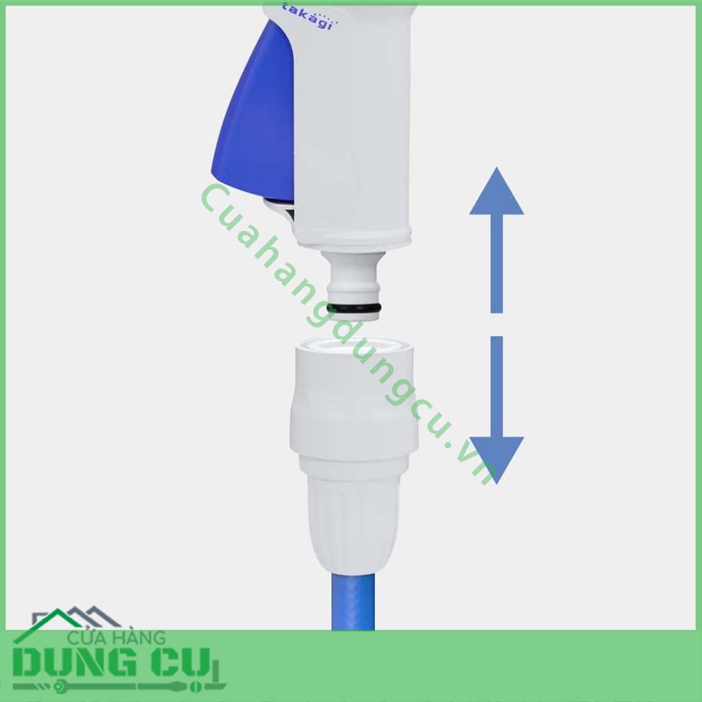 Cuộn ống tưới vườn tự động 15m Takagi R715FJC2