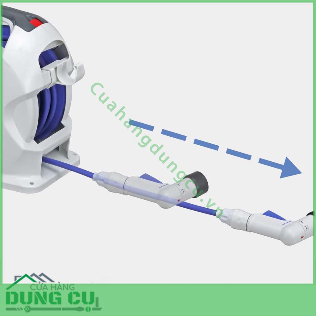 Cuộn ống tưới vườn tự động 15m Takagi R715FJC2