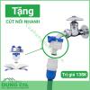 tặng kèm cút nối nhanh đầu nguồn nước 1 vít